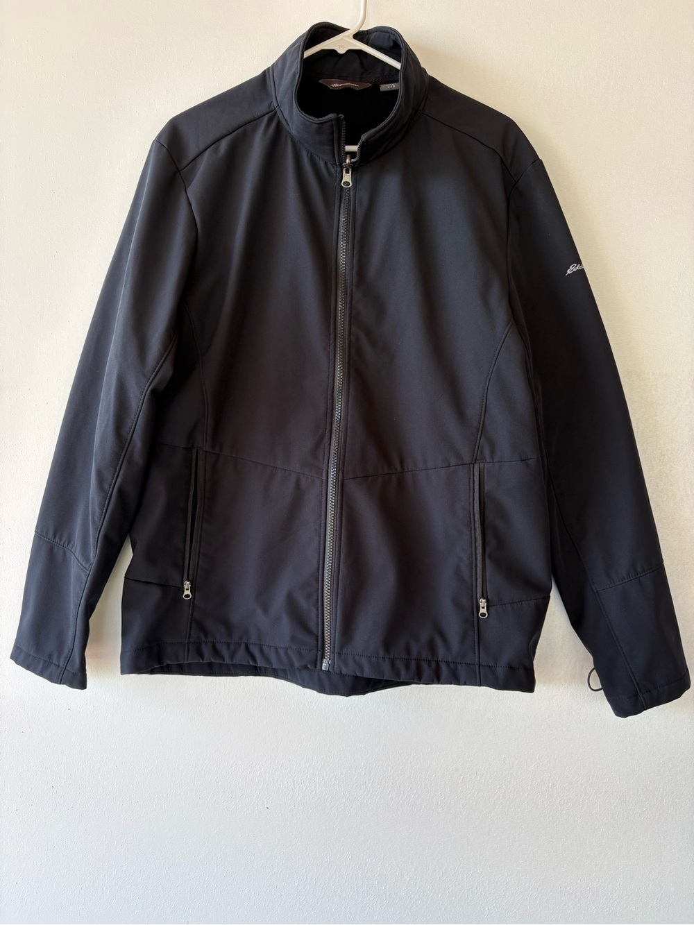 Eddie Bauer Black Lightweight Softshell Jacket